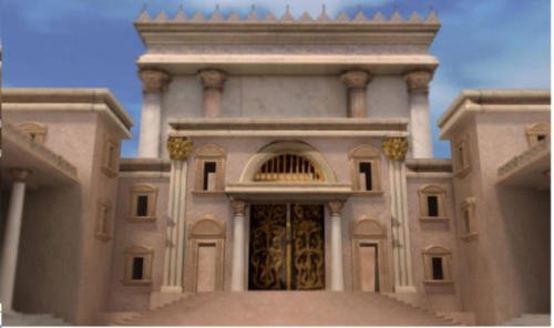 058 - Vista de Réplica do II Templo de Salomão