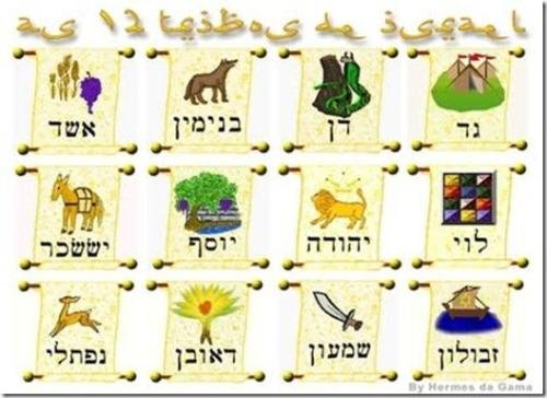 015 - As Insígnias das 12 Tribos de Israel - Foto 01